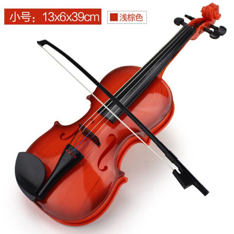 Children's real strings can play can play the violin real bow instrument birthday gift child boy toy model
