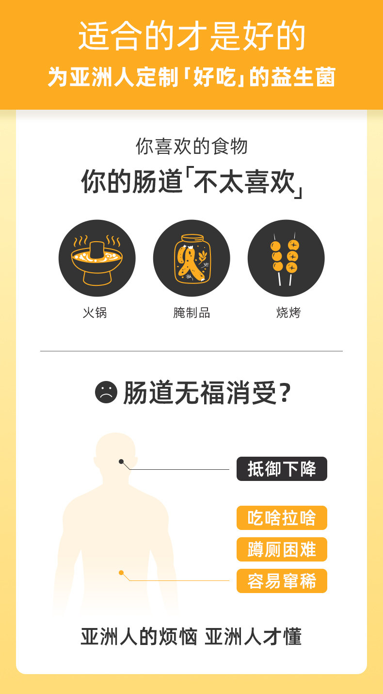 韩国第一益生菌品牌 钟根堂 lactofit 益生菌 2g*50袋 调理肠胃 图3