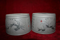 Cricket pot Cricket pot Lettering Yuan Zhongping pot Floral plum orchid Bamboo Chrysanthemum pot Ding Mao Baiping Pot South pot