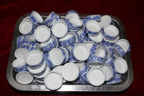 Cricket bowl Cricket pot Mountain grass flower pattern pool sink water tank water bowl water butterfly water bowl Water basin