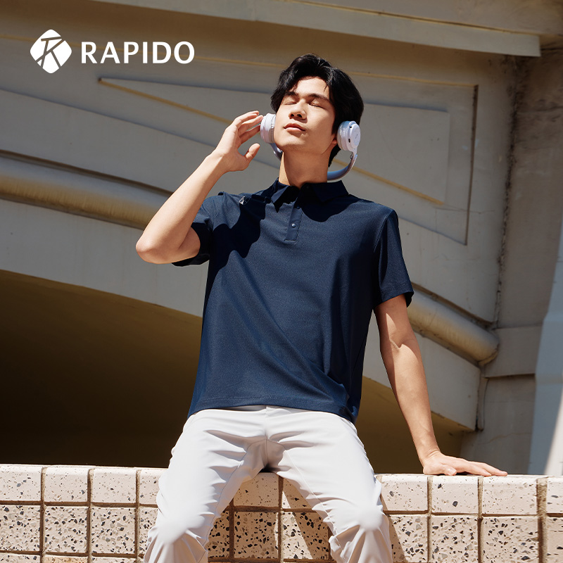 RAPIDO雳霹道2025年春夏男士POLO衫：简约时尚的全新演绎