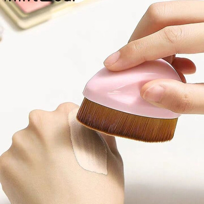 网红抖音同款便携大头55号粉底刷不吃粉不卡粉带盖无痕魔术化妆刷