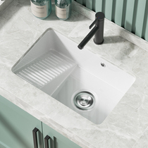 Kahnman Balcony under Porcelain Laundry Basin Clothing Plate Deepening Laundry Grouting Machine Large Washing Machine