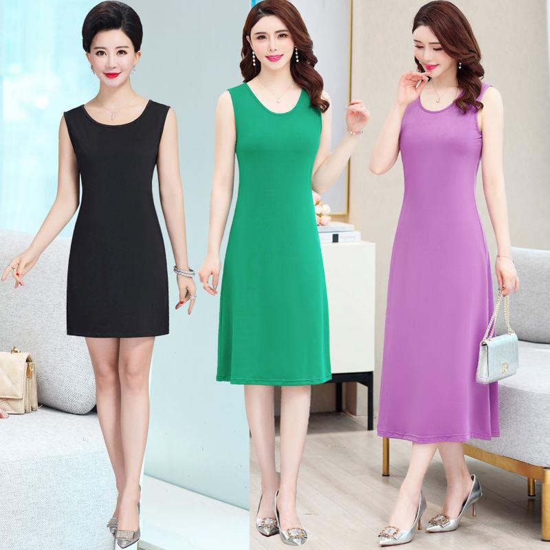 Silk top with cups, sleevless dress, long spring summer skirt, dress with sleeves, mid-length, loose fit, oversize Silk top with cups, sleevless dress, long spring summer skirt, dress with sleeves, mid-length, loose fit, oversize