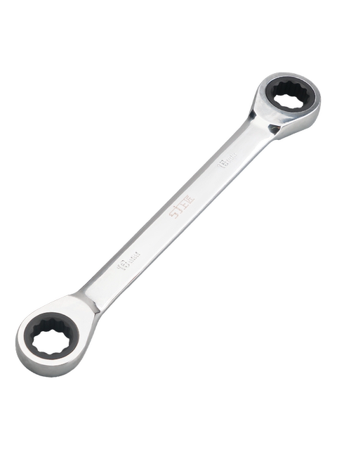 Shangjiang Double-head Ratchet Wrench Quick Two-way Wrench Universal Tool Set Dual-purpose Plum Blossom Wrench Auto Repair