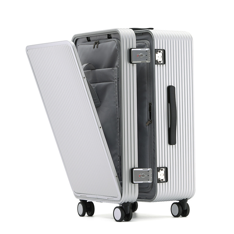 Osdy Front-Opening All-Aluminum Magnesium Alloy 20inch Rolling Suitcase Travel Case Checked Luggage Customs Code Lock Aerospace Series 7 Osdy Front-Opening All-Aluminum Magnesium Alloy 20inch Rolling Suitcase Travel Case Checked Luggage Customs Code Lock Aerospace Series 7