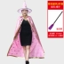 Halloween Áo choàng trẻ em mẫu giáo bé trai và bé gái phù thủy nhỏ nhà ảo thuật quần áo phù thủy trang phục bí ngô 