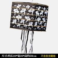 Сжатый квадратный фонарь-c