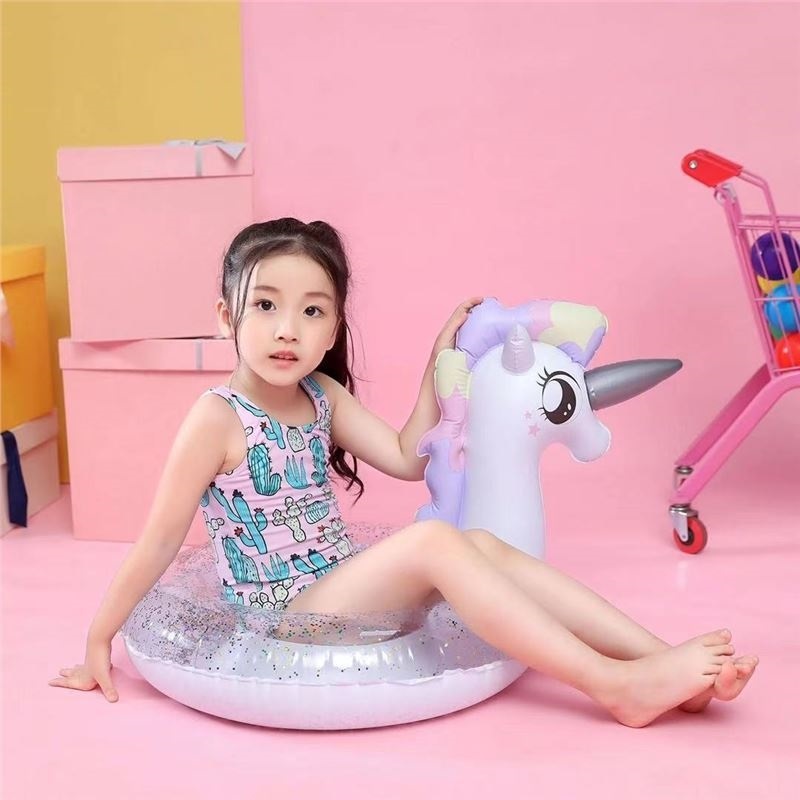 Male and female child sitting circle groveling net red kid 1-3-6-year-old children swimming circle baby swimming ring baby axillary ring