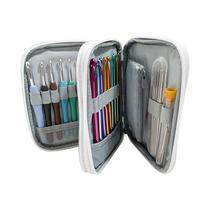 Knitting crochet hook set Color crochet hook Color aluminum crochet hook Iron crochet hook with accessories Pink cat style set