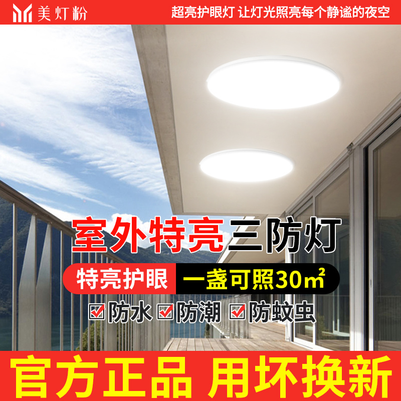 Outdoor Ceiling Light Balcony Courtyard Eaves Led Light Terrace Front Door Light Simple Moisture-Proof Insect-Proof Waterproof Lighting Outdoor Ceiling Light Balcony Courtyard Eaves Led Light Terrace Front Door Light Simple Moisture-Proof Insect-Proof Waterproof Lighting