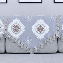 Coffee armrest cover on both sides of the couch cover backcover cover with grade decoration and towels for the New Year lace
