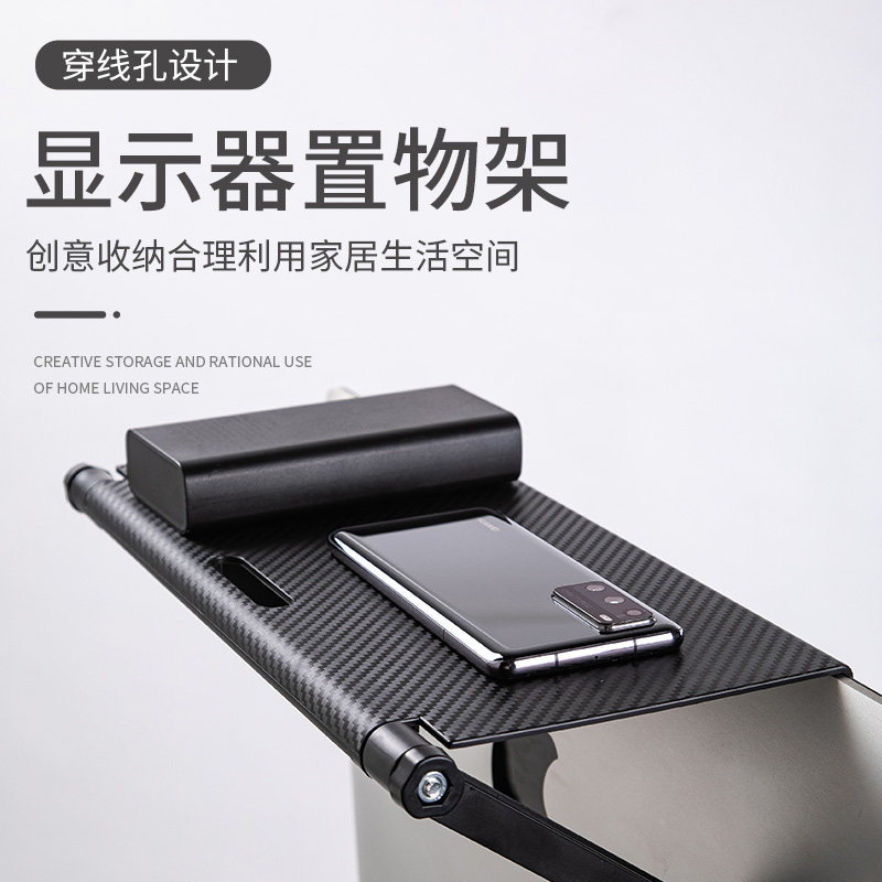 Set-top box shelf TV on top of router display top of the top hole collection box branch