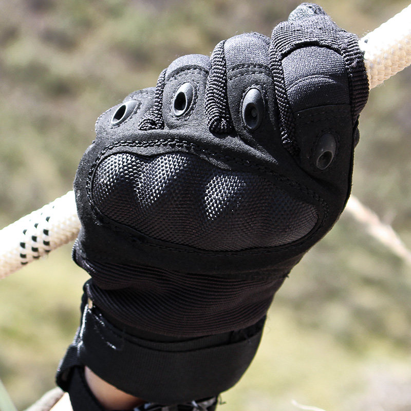 Military fans Black Hawk Tactical glove Men's all finger anti-stabbing fight anti-body for training and combat riding gloves Special Bing Supplies