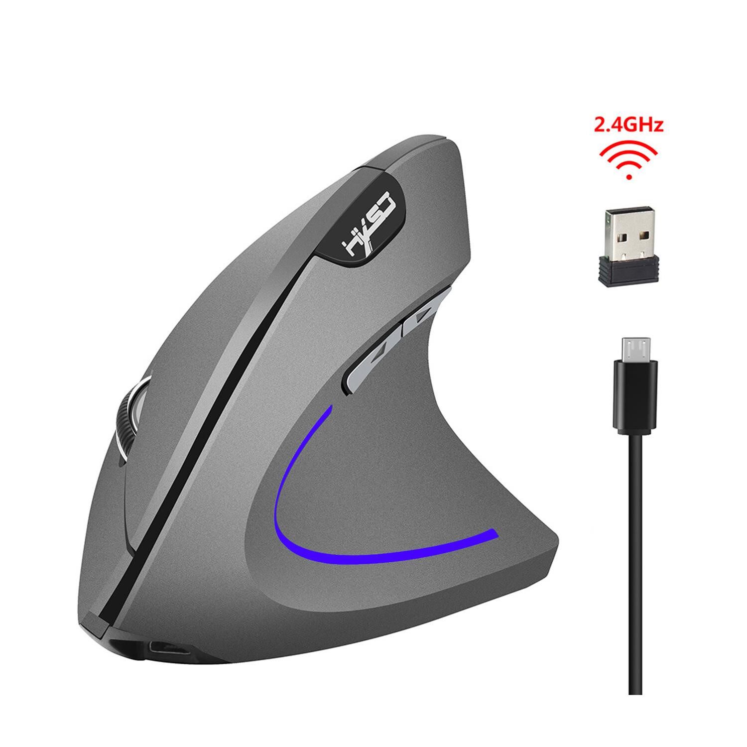 [vertical wireless mouse 2.4ghz ergonomic mouse design 2400dp]