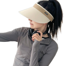 Strong shading UV sun cap female summer shade cap large outdoor shading empty top hat fashionable gas momentum