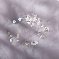 (5-to-fit) net red temperament earrings female Korean version of personality ear nails long and simple ear pendant students cute earrings