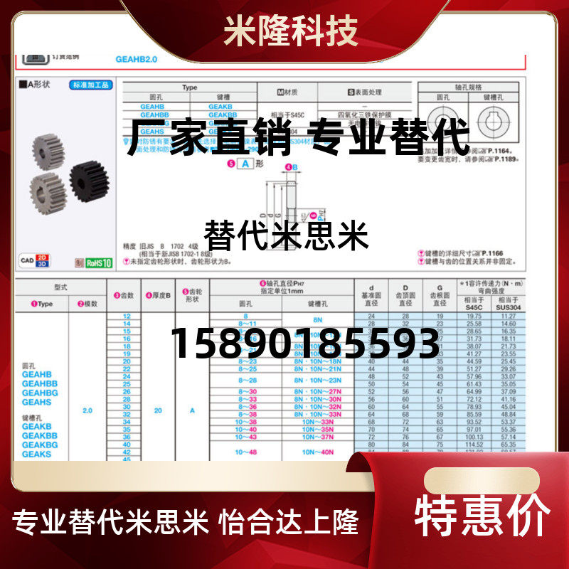 GEAB GEAKB GEAKBB1 0 1 5 2 0-34-10-B-15 18 20 22 Mithrice gear