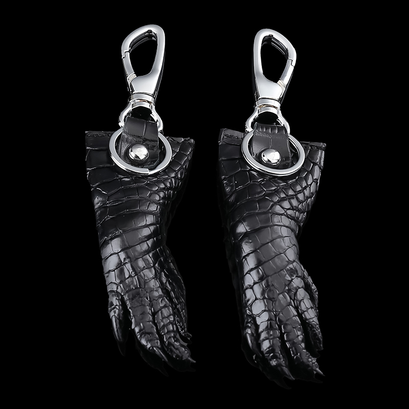 Thai Crocodile Claw Keychain Men's Pendant Personalized Lock Ring Simple Waist Hanging Small Crocodile Claw Car Key Chain