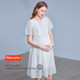 American Fisher-Price Maternity Wear Summer New Maternity Dress Women's Fashion Small Summer Top Suit Skirt