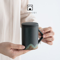 Mac cup cup filter creative cup cup cup ceramic office gift box custom logo