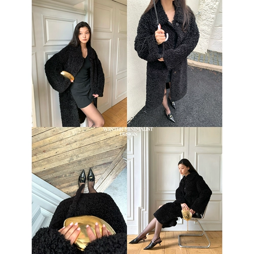 周淼 Zhoumiao имитация кудри овец, композитный бархатный замше