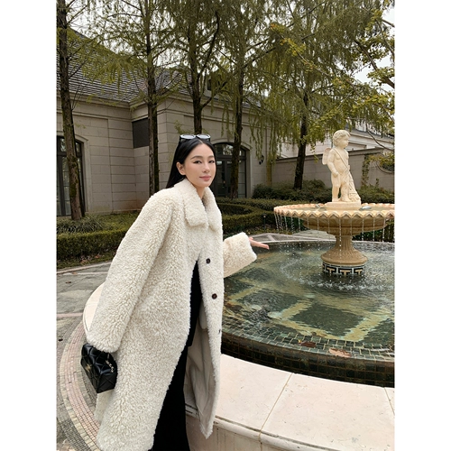 周淼 Zhoumiao имитация кудри овец, композитный бархатный замше