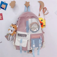 Розовый (белка висят+значок)