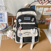 Черный рюкзак, значок