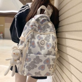 Ранец, японская милая сумка через плечо, вместительный и большой рюкзак, для средней школы