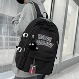 Tide, бретели, ранец, сумка через плечо, вместительный и большой рюкзак, для средней школы, простой и элегантный дизайн