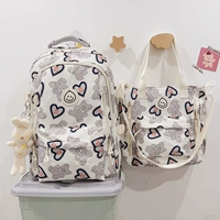 Черный рюкзак+сумка для пополнения (с холмом кролика)