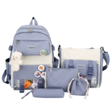 Ранец, свежая милая сумка через плечо, вместительный и большой рюкзак, для средней школы