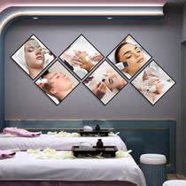 Beauty salon hanging painting light luxury background wall painting Beauty salon beauty body womens clothing store wall painting wall sticker light luxury