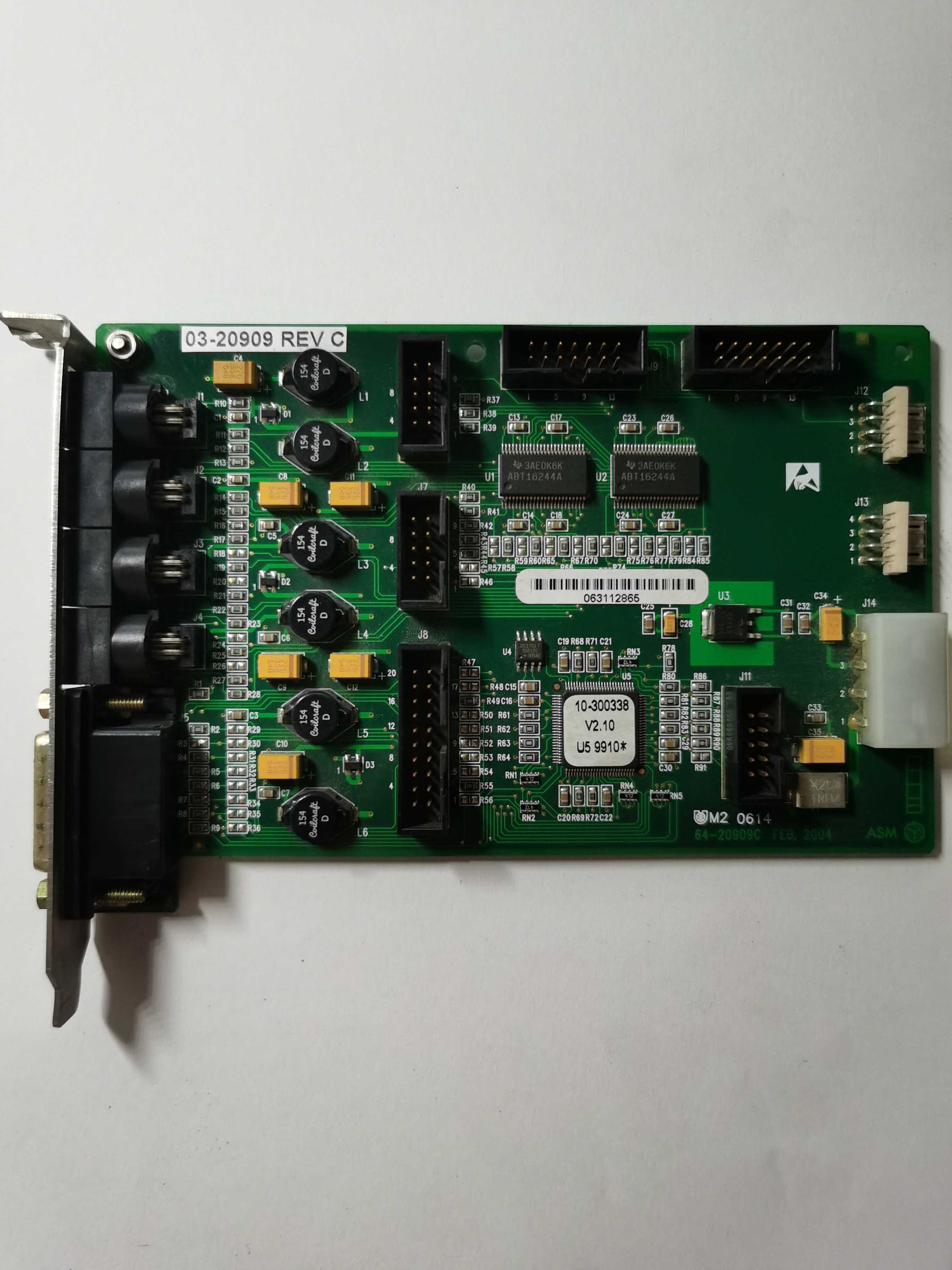Original industrial equipment ASM 03 20909 REV C solid crystal machine image capture card spot