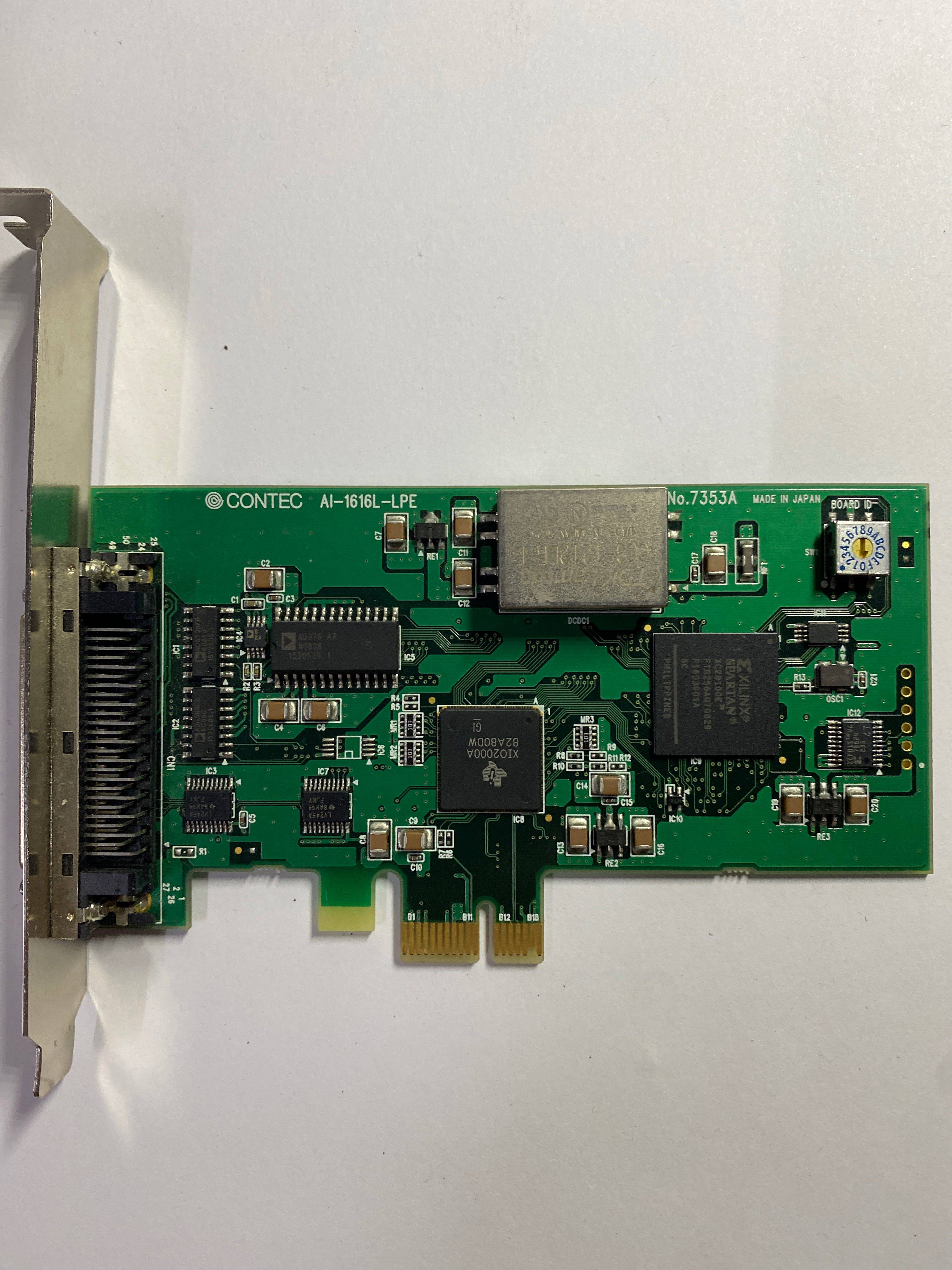 Original Contec CONTECAI 1616L LPE analog I O data acquisition card spot