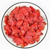 Клубника сушеная, консервированные фрукты сушеные, цукаты сушеные для выпечки, снеки оптом 10кг, клубничное сырье для коммерческого использования оптом целая коробка