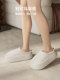EVA thick-soled thick-soled waterproof cotton slippers for men and women in autumn and winter for couples to wear at home and add velvet to keep warm.