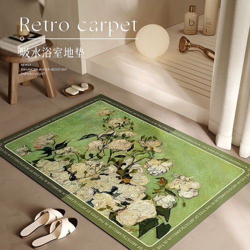 Быстрый быстросохнущий нескользящий ковер для домашнего использования, коврик, хорошо впитывает воду