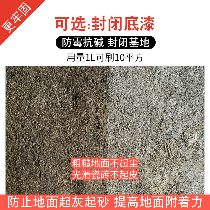 Waterproof sealing alkali-resistant dust-proof primer Transparent environmental protection latex paint Reinforced floor sealing primer Interior and exterior primer