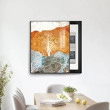 Мощный счетчик коробка декоративная живопись Вертикальная версия висящей картины