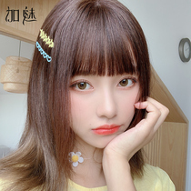 One knife Chetzi Haihai wig woman hai hai hai hai hai hai hai hair hair hair hair invisible hair hair invisible head replenishment block