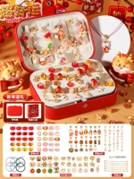⭐new Year Bracelet⭐fulong + Pink Gold [Double-Layer Jewelry Box + Новый год подарочный пакет]