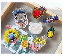 Delicate nail beads hand-stitched decorative cloth patch diy handmade accessories clothing shoes and hats bag multi-purpose patch