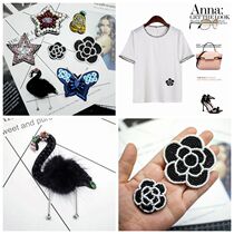 Rhinestone cloth patch clothes map jeans label patch embroidery stick pocket hand seam decoration patch