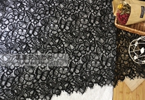 Meritocratic romantic butterfly flower eyelash full of lace fabric clothing half body dress garment fabric lace Fabric
