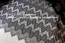 Eurostyle hollowed-out web-hole lace dress dress with dress and skirt half body dress fabric DIY table bridal decoration fabric