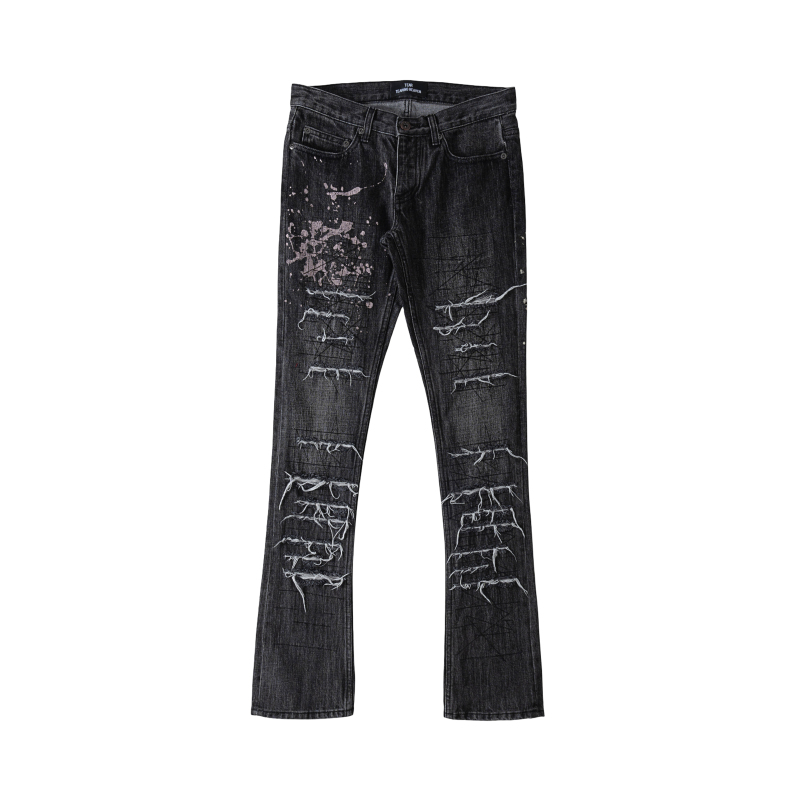 Tear Hysteric Glamor Hysteric Skinny Jeans with Ripped and Distressed Details
