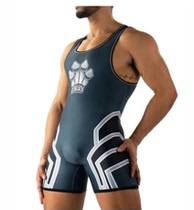 Summer mens wrestling uniform sleeveless vest one-piece team weightlifting uniform fart