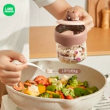 Коробка для приправ, кухонный бытовой комбинированный набор приправ, солонка, переупакованная бутылка для приправ, стеклянная банка для специй, коробка для хранения